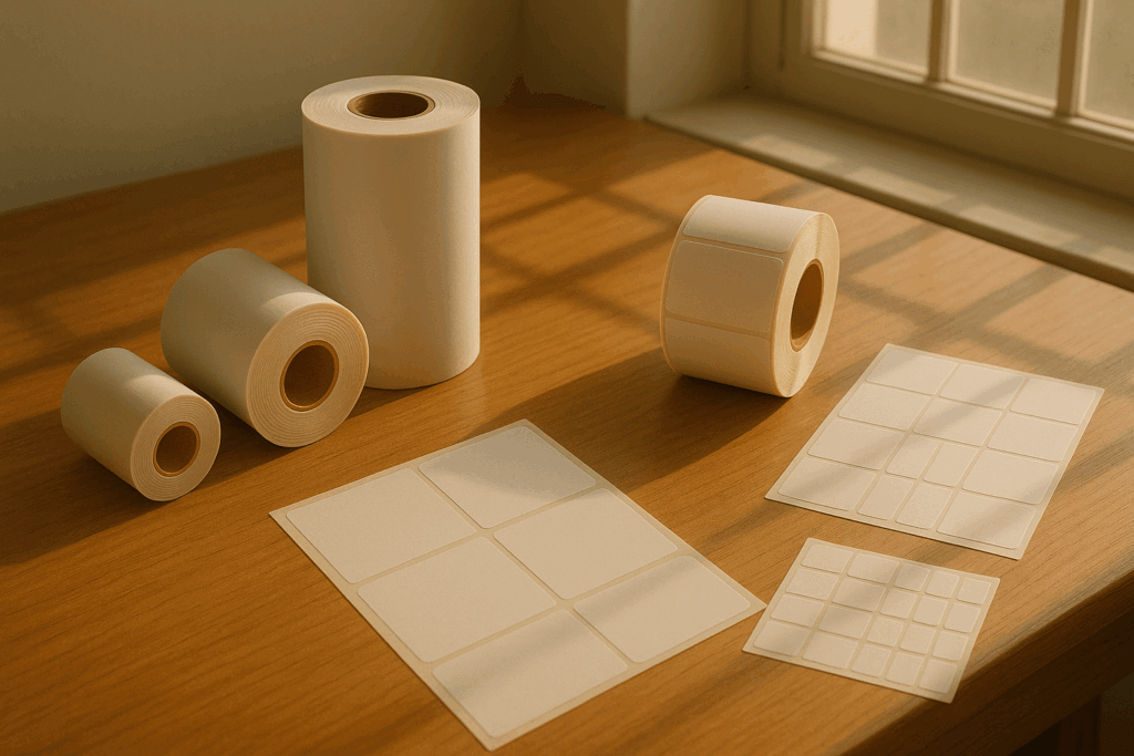 thermal paper and label