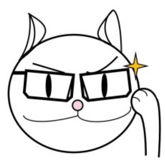 喵哥紙捲與貼紙